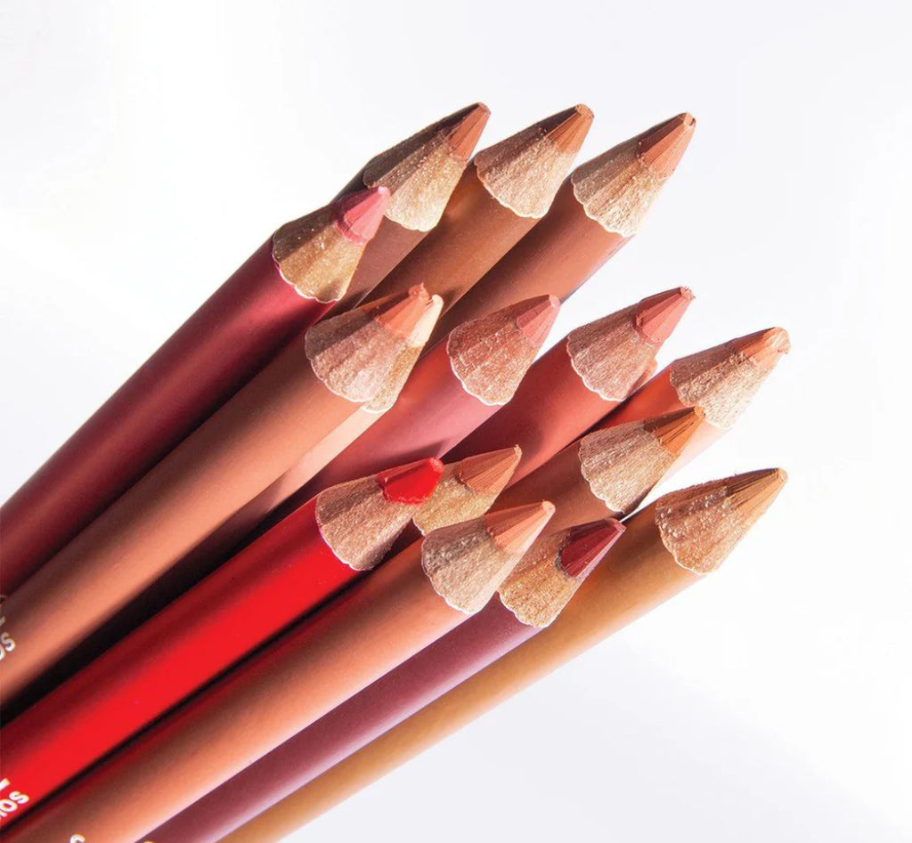 Wooden Lip Pencil Set